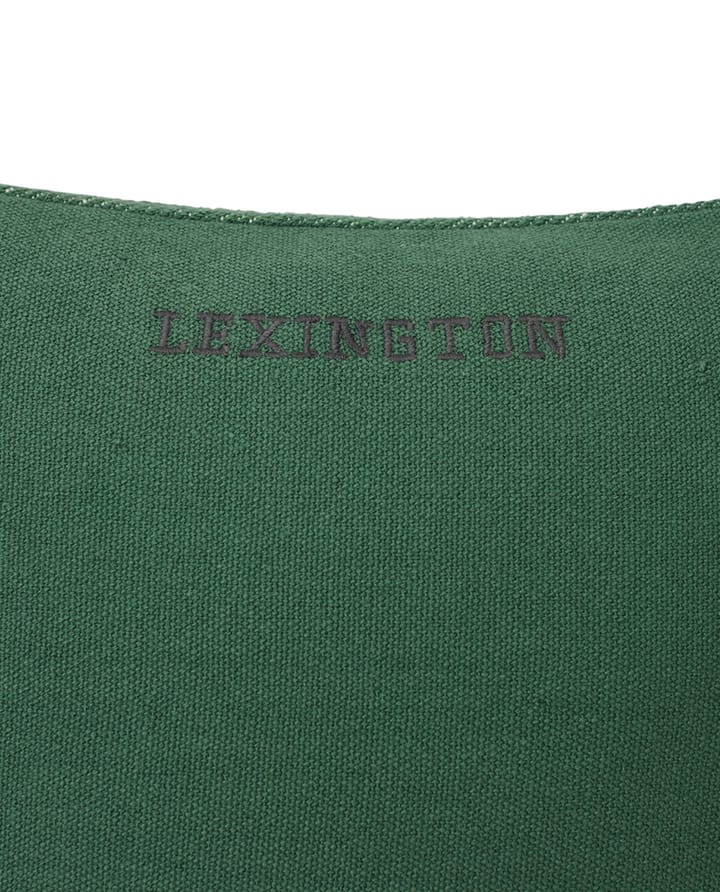 Irregular Striped Cotton kuddfodral 50x50 cm - Green-gray - Lexington
