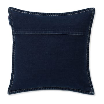 Lazy Days Denim Twill Cotton kuddfodral 50x50 cm - Denim blue - Lexington