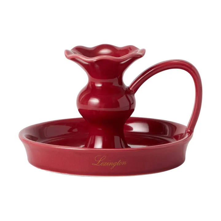 Lexington låg ljusstake - Red, 15x14x11 cm - Lexington