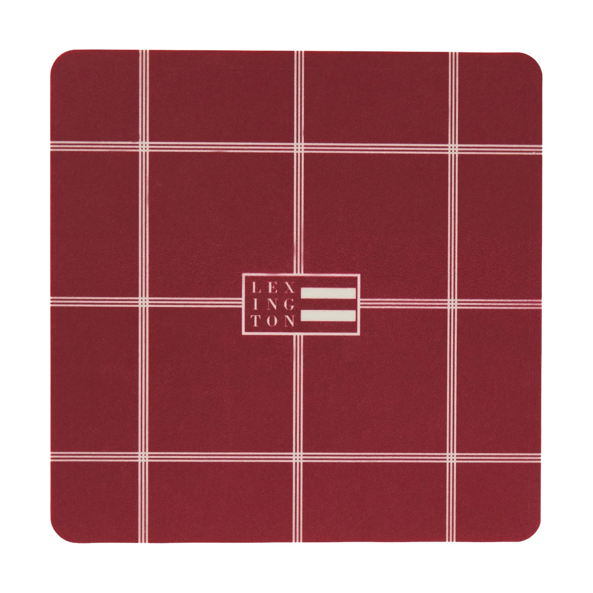 Lexington laminerade glasunderlägg, Red-light beige, 9x9 cm, 4-pack Lexington