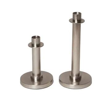 Lexington ljusstake striped 20 cm - Brass - Lexington