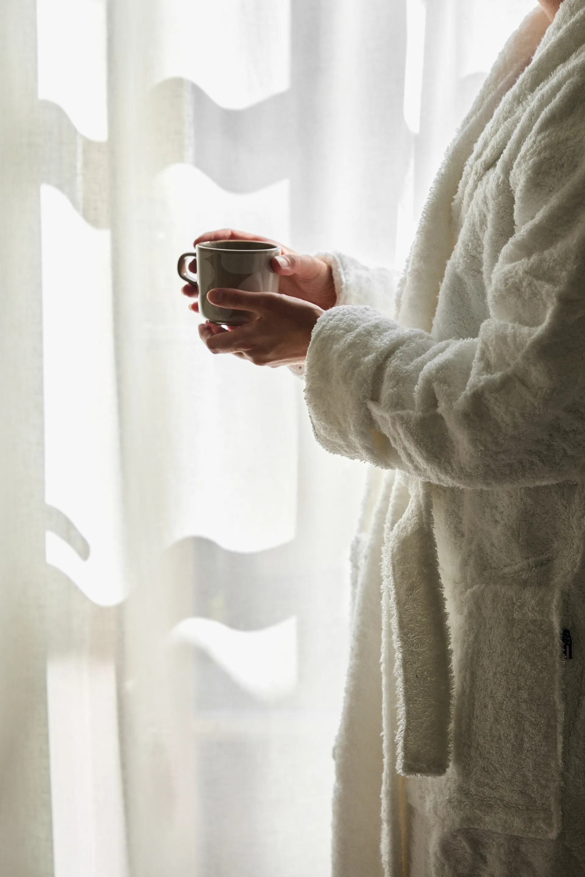 Lexington Original morgonrock S, White Lexington