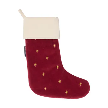 Lexington velvet julstrumpa - Red, 45 cm - Lexington