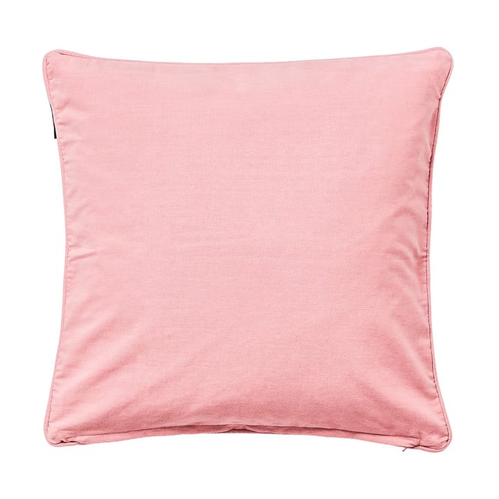 Logo Organic Cotton Canvas kuddfodral 50x50 cm, Pink Lexington