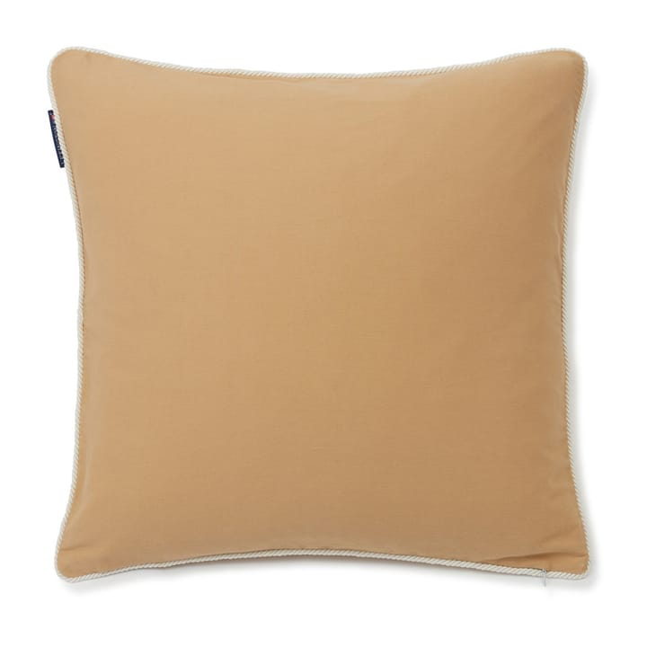 Logo Twill kuddfodral 50x50 cm, Oat-White Lexington