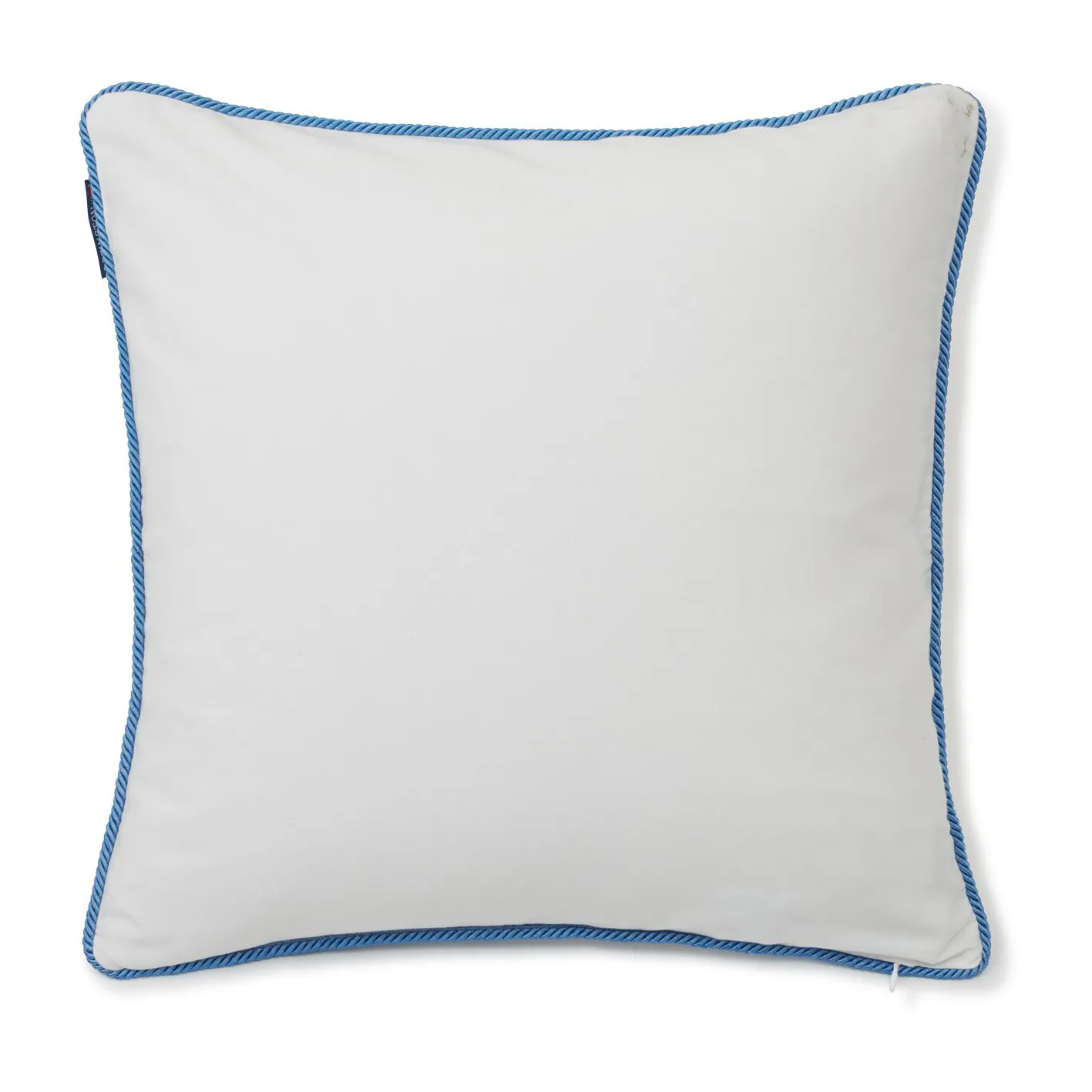 Logo Twill kuddfodral 50x50 cm, White-blue Lexington