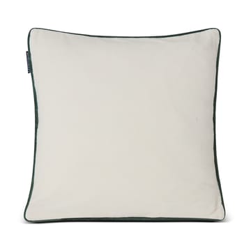 Merry Christmas Cotton Velvet kuddfodral 50x50 cm - Off white-red - Lexington