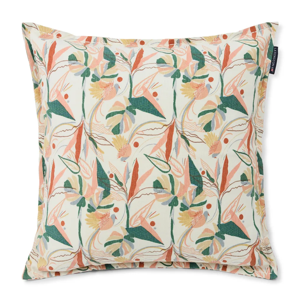 Multi Color Printed kuddfodral 50x50 cm, White-multi Lexington