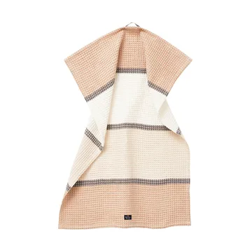 Organic Cotton Waffle kökshandduk 50x70 cm - Beige - Lexington