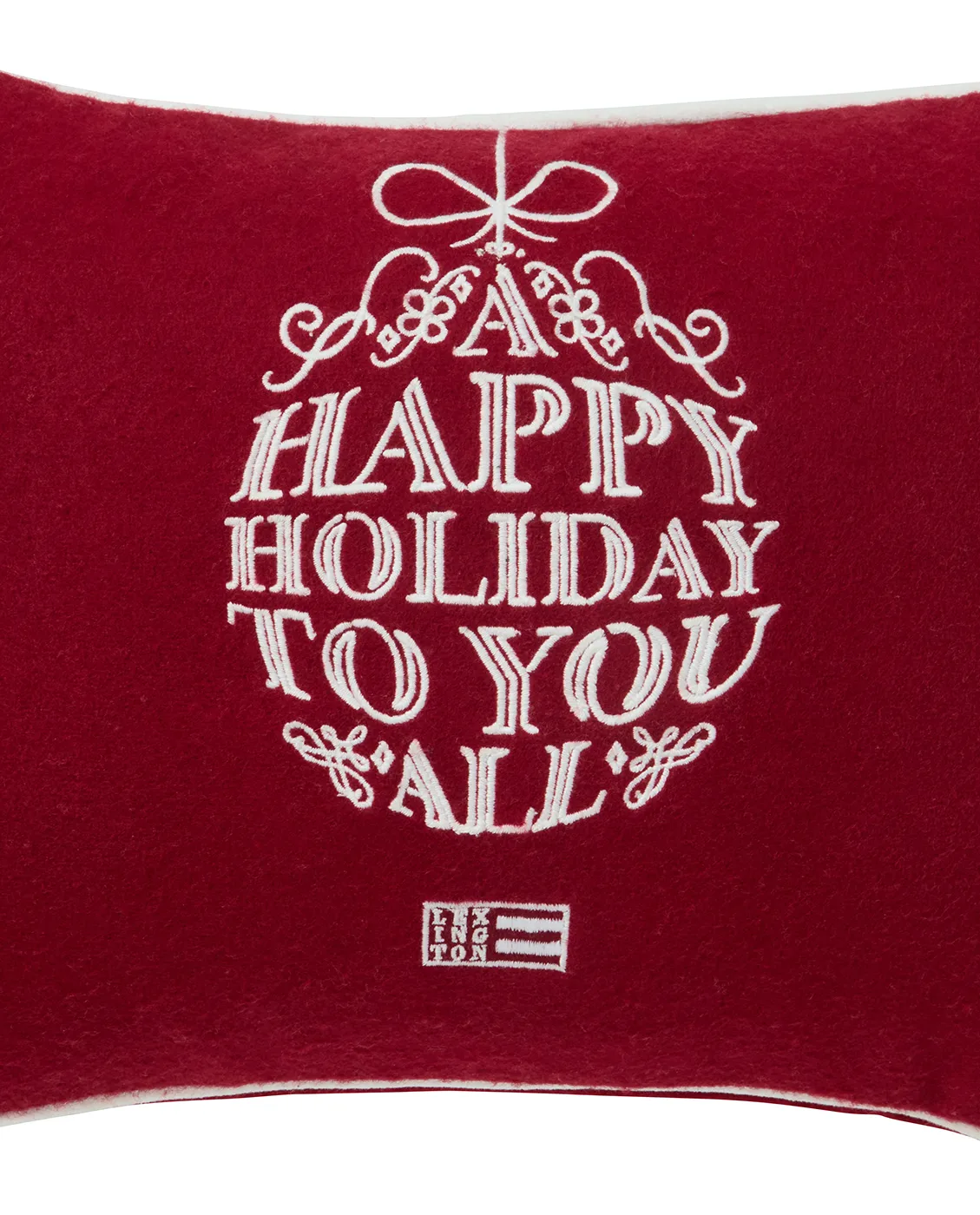 Ornament ullmix kudde 30x40 cm, Red-white Lexington
