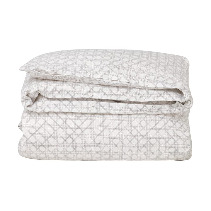 Rattan Printed bäddset 150x210 cm, White Lexington