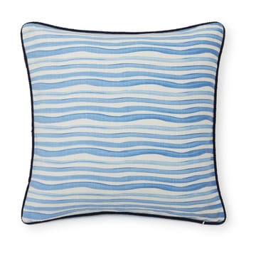 Sea You Later Cotton Canvas kuddfodral 50x50 cm - White-blue - Lexington