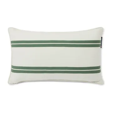 Side Striped kudde small 30x50 cm - White-green - Lexington