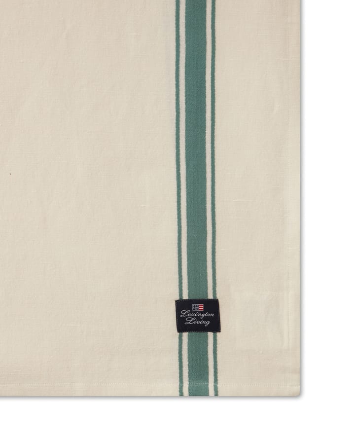 Side Stripes bordsduk 150x250 cm - Grön - Lexington