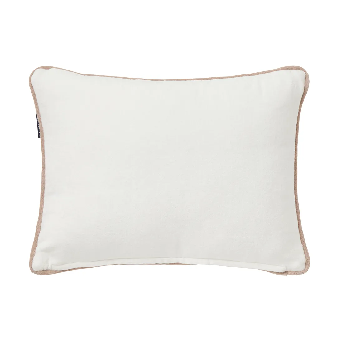 Skis and Poles eko. sammetsbomull kudde 30x40 cm, White-multi Lexington