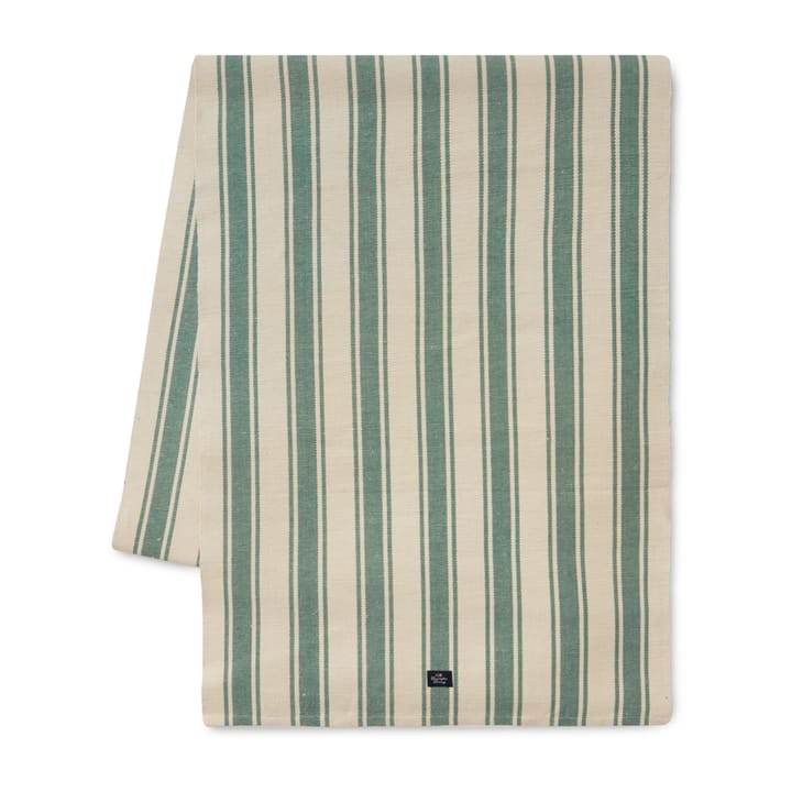 Striped bordslöpare 50x250 cm, Grön Lexington