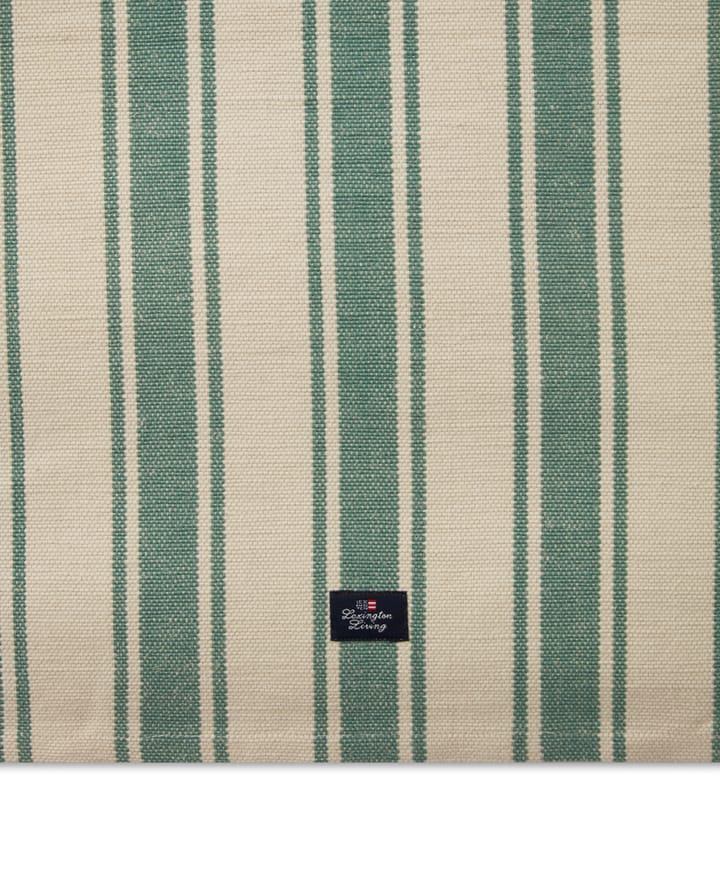 Striped bordslöpare 50x250 cm - Grön - Lexington