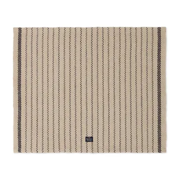 Striped Jute Cotton bordstablett 40x50 cm - Beige-dark gray - Lexington