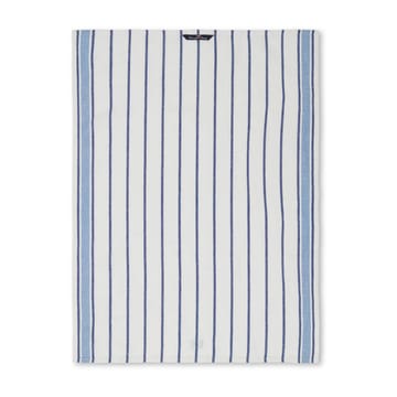 Striped kökshandduk 50x70 cm - White-blue - Lexington