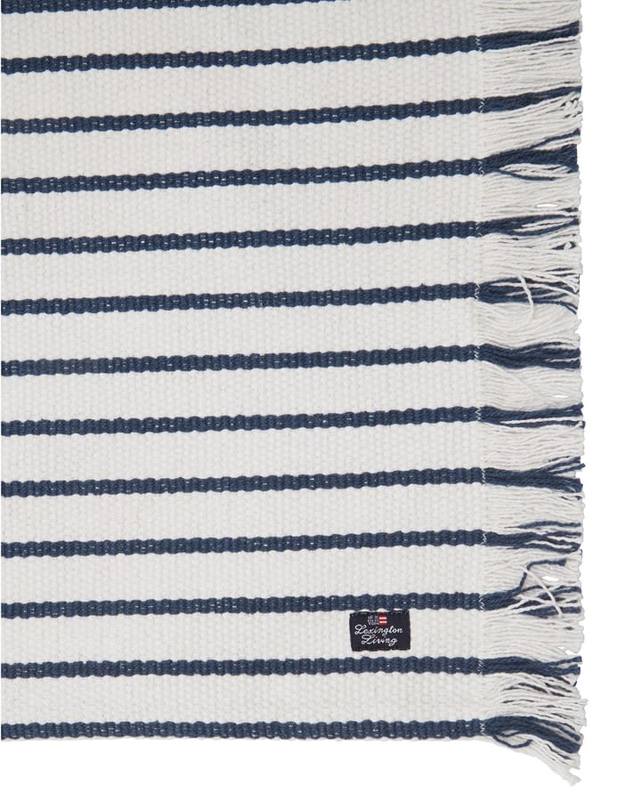 Striped Recycled Cotton bordstablett 40x50 cm - Navy - Lexington