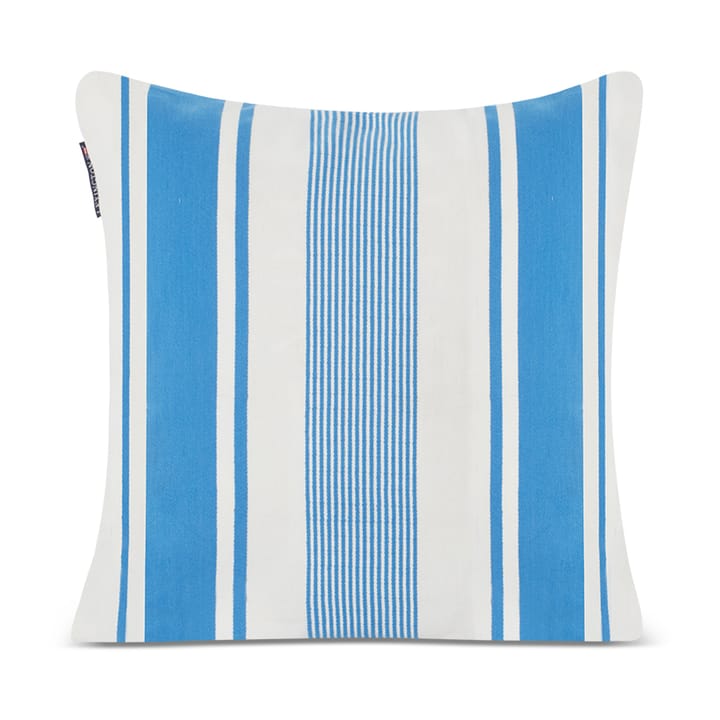 Striped Sea Salt Sun kuddfodral 50x50 cm, Blå-vit Lexington