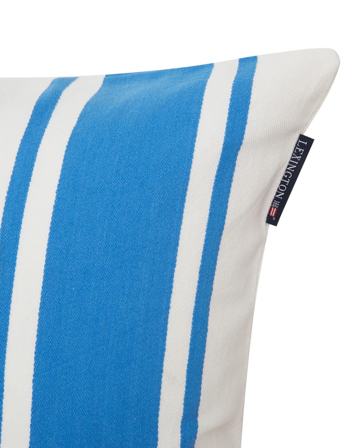 Striped Sea Salt Sun kuddfodral 50x50 cm, Blå-vit Lexington