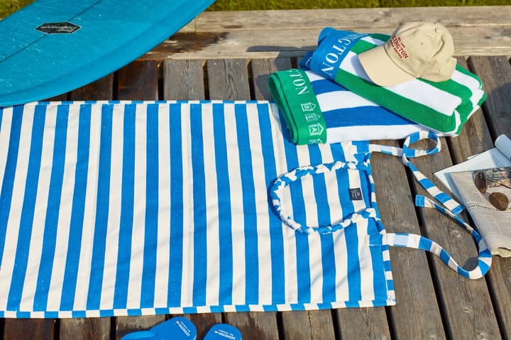 Striped strandmatta 190x70 cm, Blå-vit Lexington