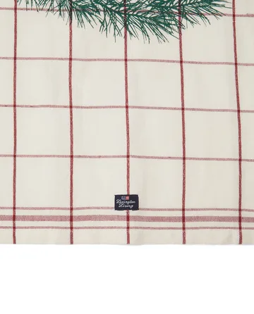 The merrier kökshandduk 50x70 cm - Vit-röd-grön - Lexington