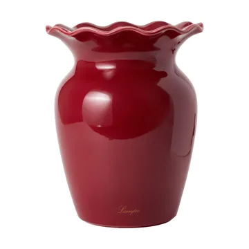 Wavy vas - Red, 25 cm - Lexington