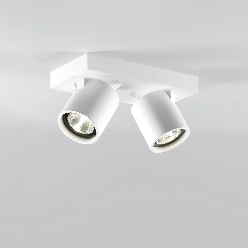 Focus Mini 2 vägg- och taklampa, white, 2700 kelvin Light-Point