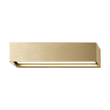 Linea W2 vägglampa switch tune - Brass, 7x30 cm - Light-Point