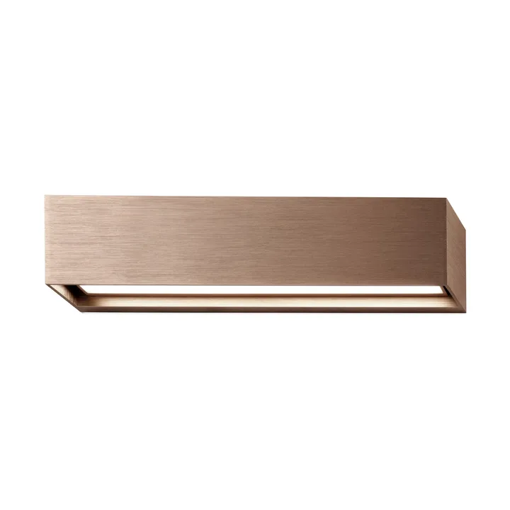 Linea W2 vägglampa switch tune - Rose gold, 7x30 cm - Light-Point