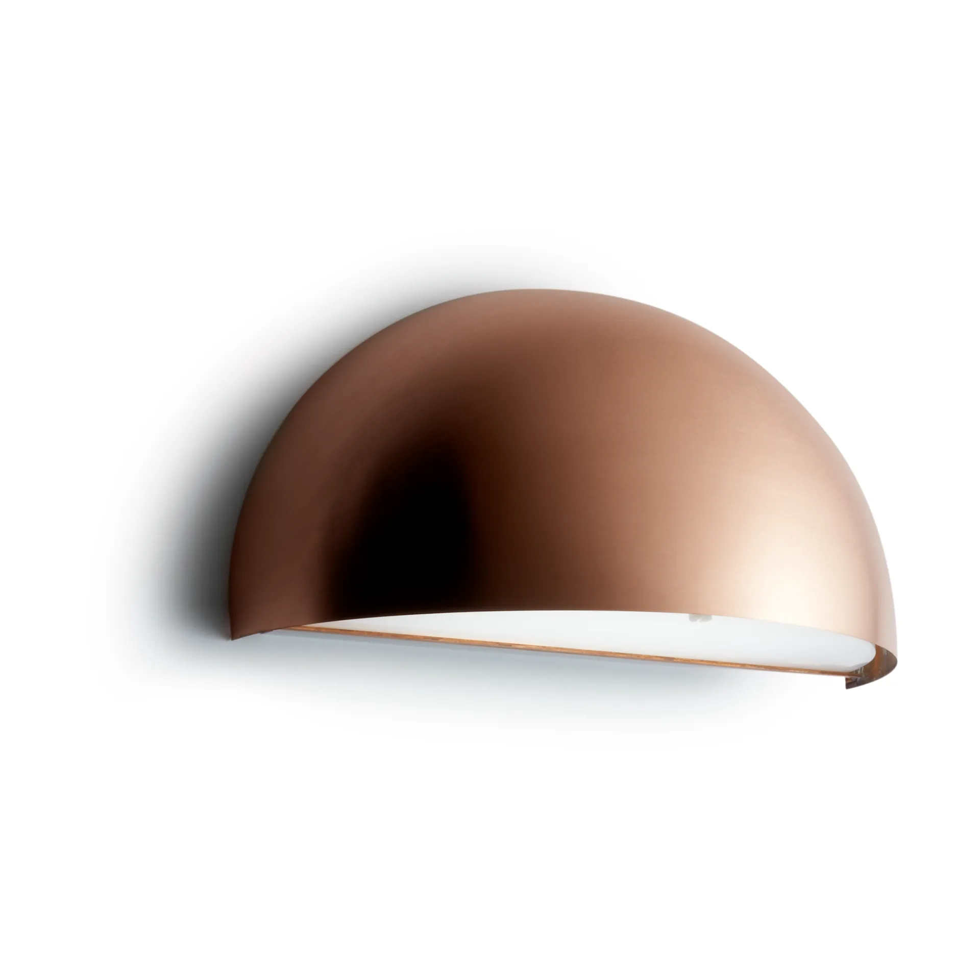 Rørhat vägglampa, Copper raw, LED Light-Point