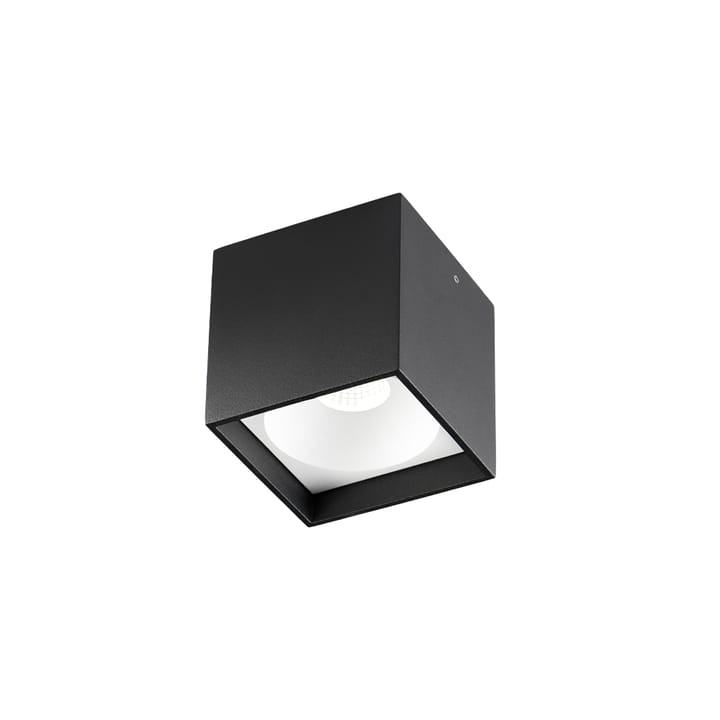 Solo Square spotlight - black/white, 3000 kelvin - Light-Point