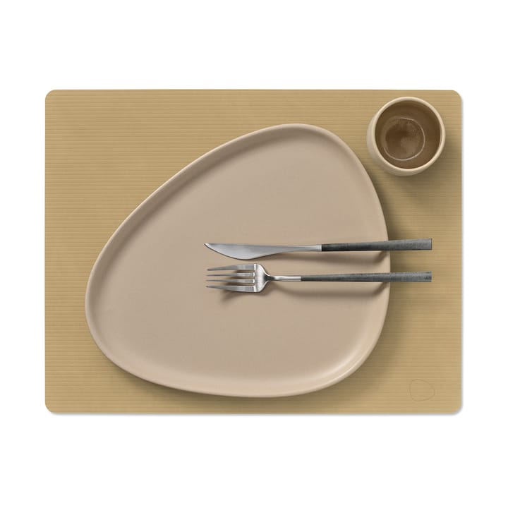 Corduroy bordstablet square L, Khaki LIND DNA