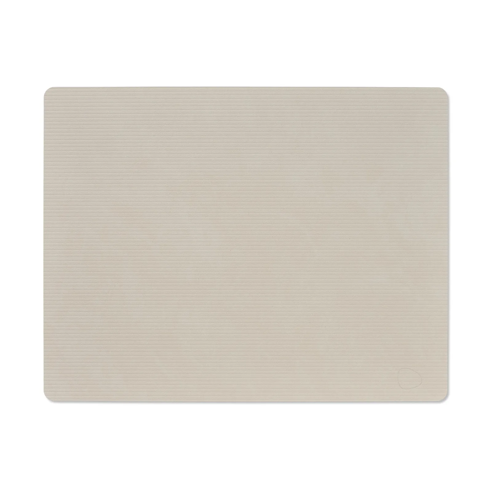 Corduroy bordstablet square L, Oyster White LIND DNA