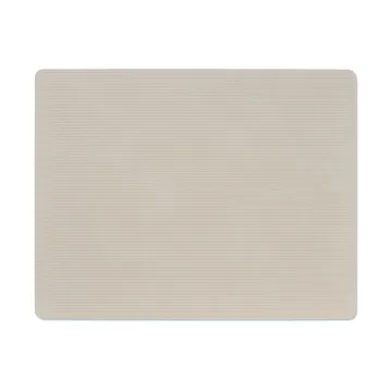 Corduroy bordstablet square L - Oyster White - LIND DNA
