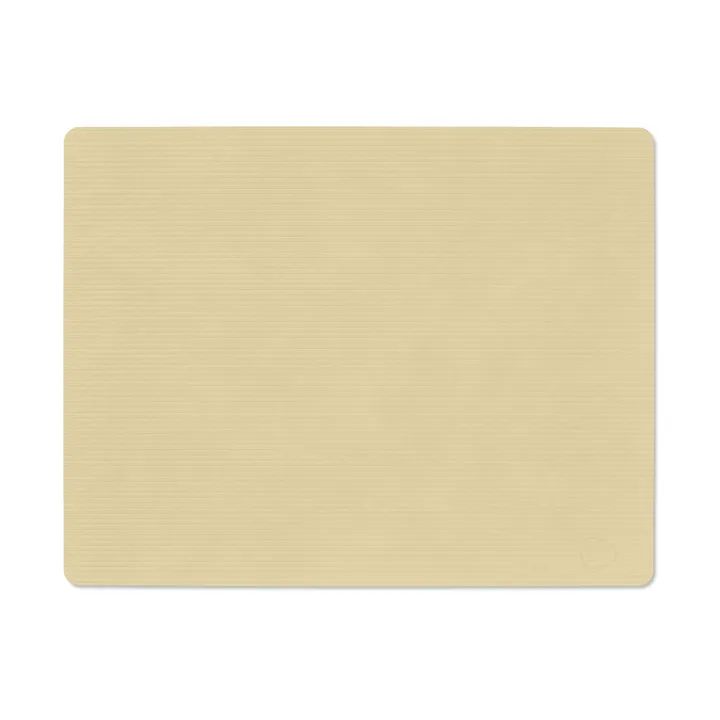 Corduroy bordstablett square L - Lemon Sorbet - LIND DNA