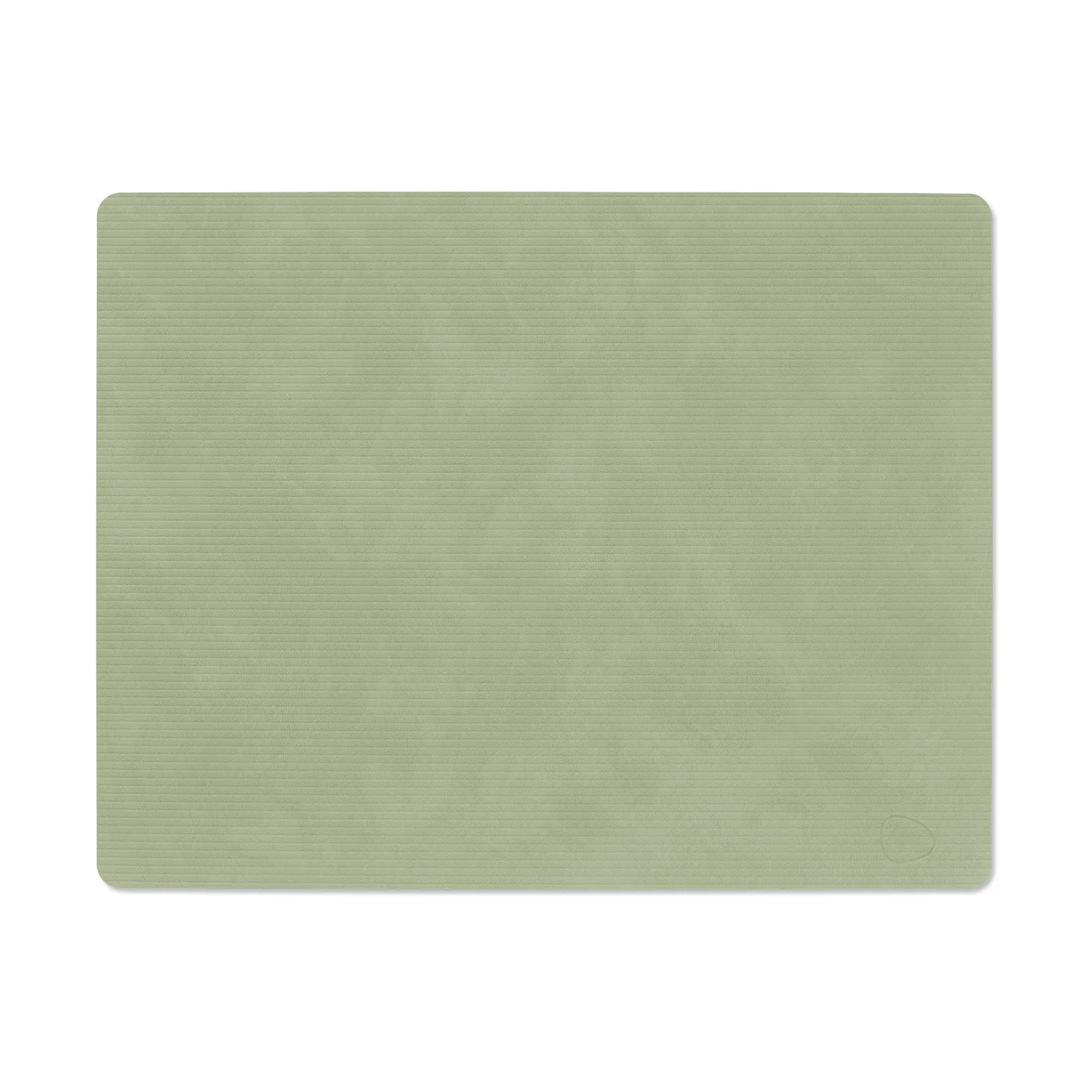 Corduroy bordstablett square L, Olive Green LIND DNA