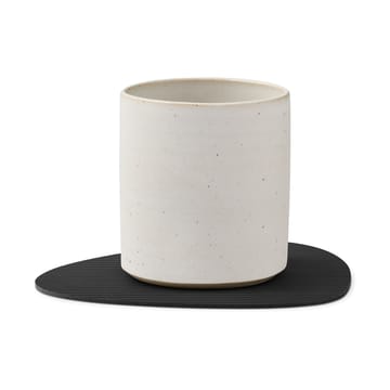 Corduroy glasunderlägg curve - Black - LIND DNA