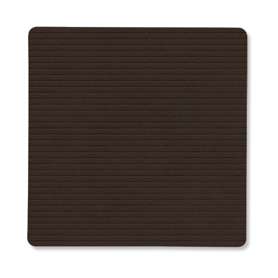 Corduroy glasunderlägg square - Hazel - LIND DNA