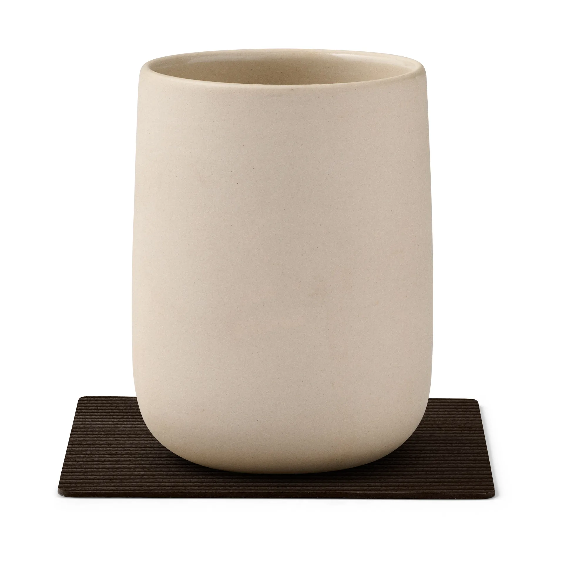 Corduroy glasunderlägg square, Hazel LIND DNA