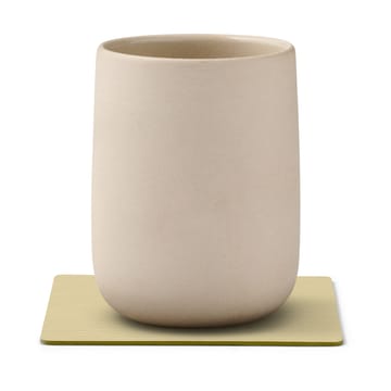 Corduroy glasunderlägg square - Lemon Sorbet - LIND DNA