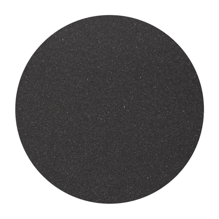 Core glasunderlägg circle  - Flecked anthracite - LIND DNA