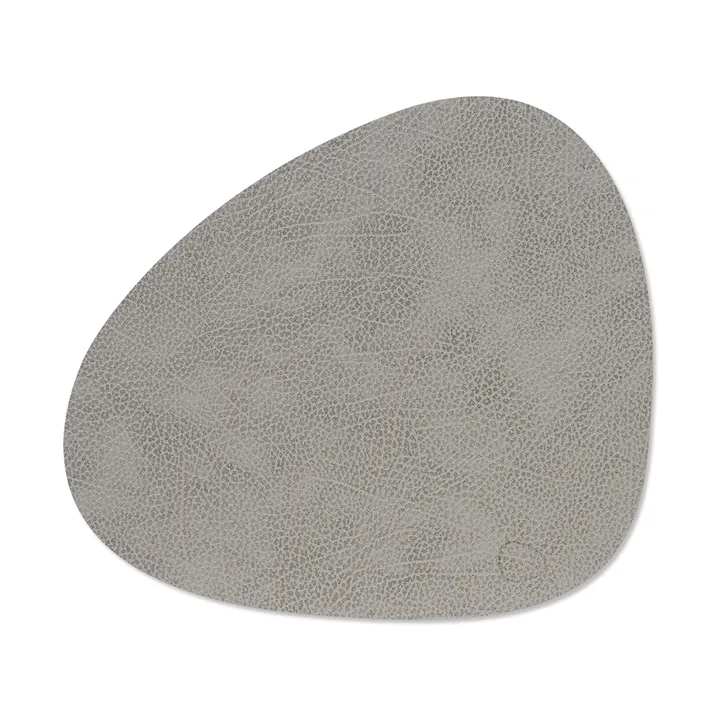 Hippo bordstablett curve M - Anthracite-grey, 35x31 cm - LIND DNA