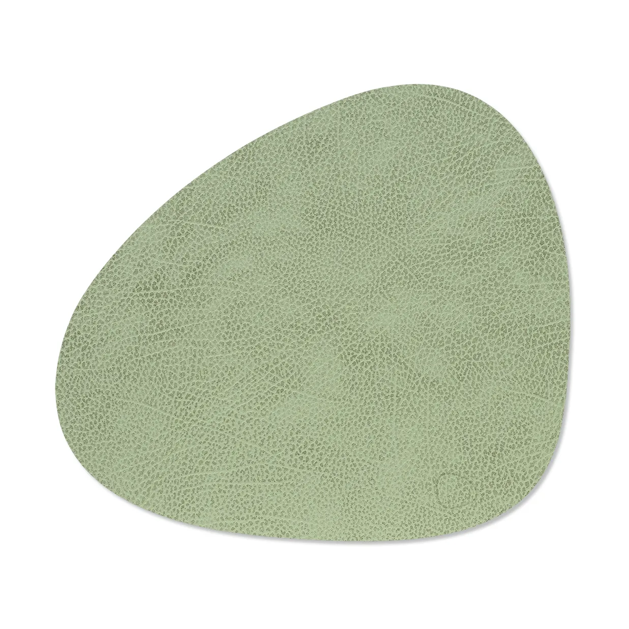 Hippo bordstablett curve M, Olive green, 35x31 cm LIND DNA
