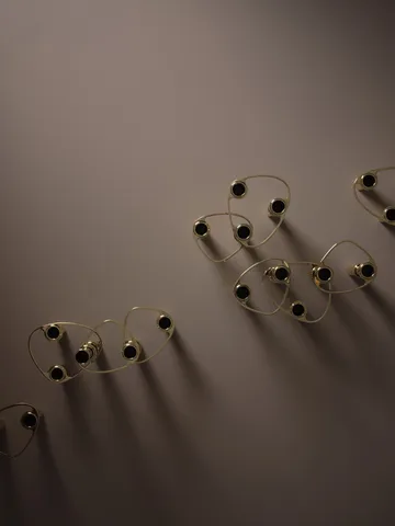 Lind Curve kombinerbar ljusstake 24K guldplätering - Double - LIND DNA