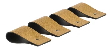 Loop name servettring 4-pack - Curry (brun) - LIND DNA