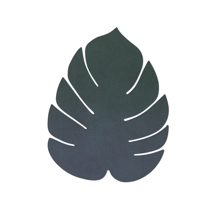 Monstera Leaf Nupo glasunderlägg - Mörkgrön - LIND DNA