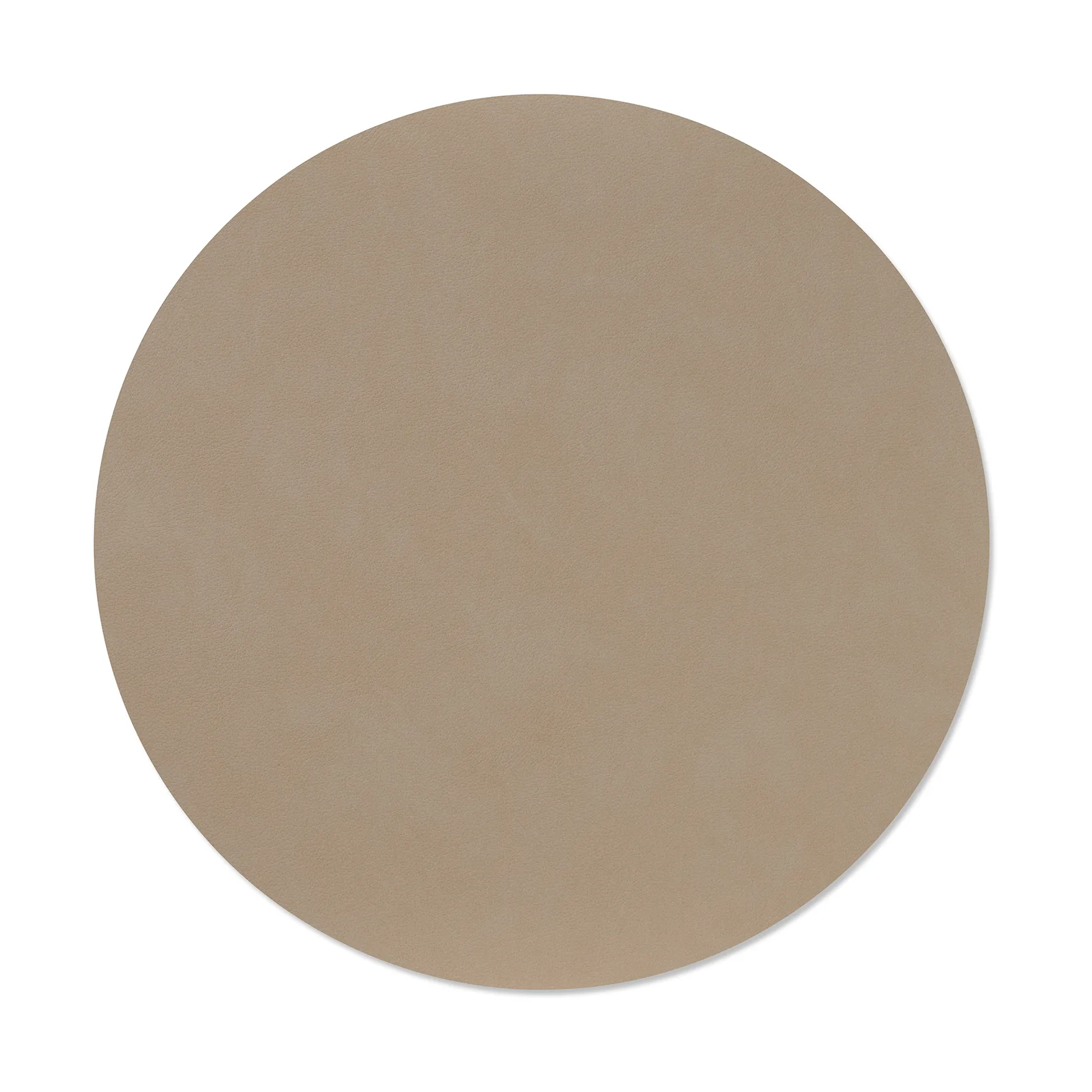 Nupo bordstablett, Clay brown, circle, L LIND DNA